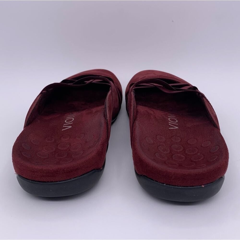 Vionic Claire Suede Slip On Mules Casual Flat Women Shoes - Size: 6 - Picture 3 of 14
